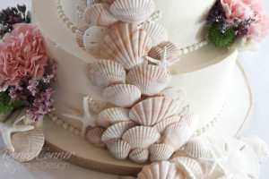 Sea Shell Cascade Cake