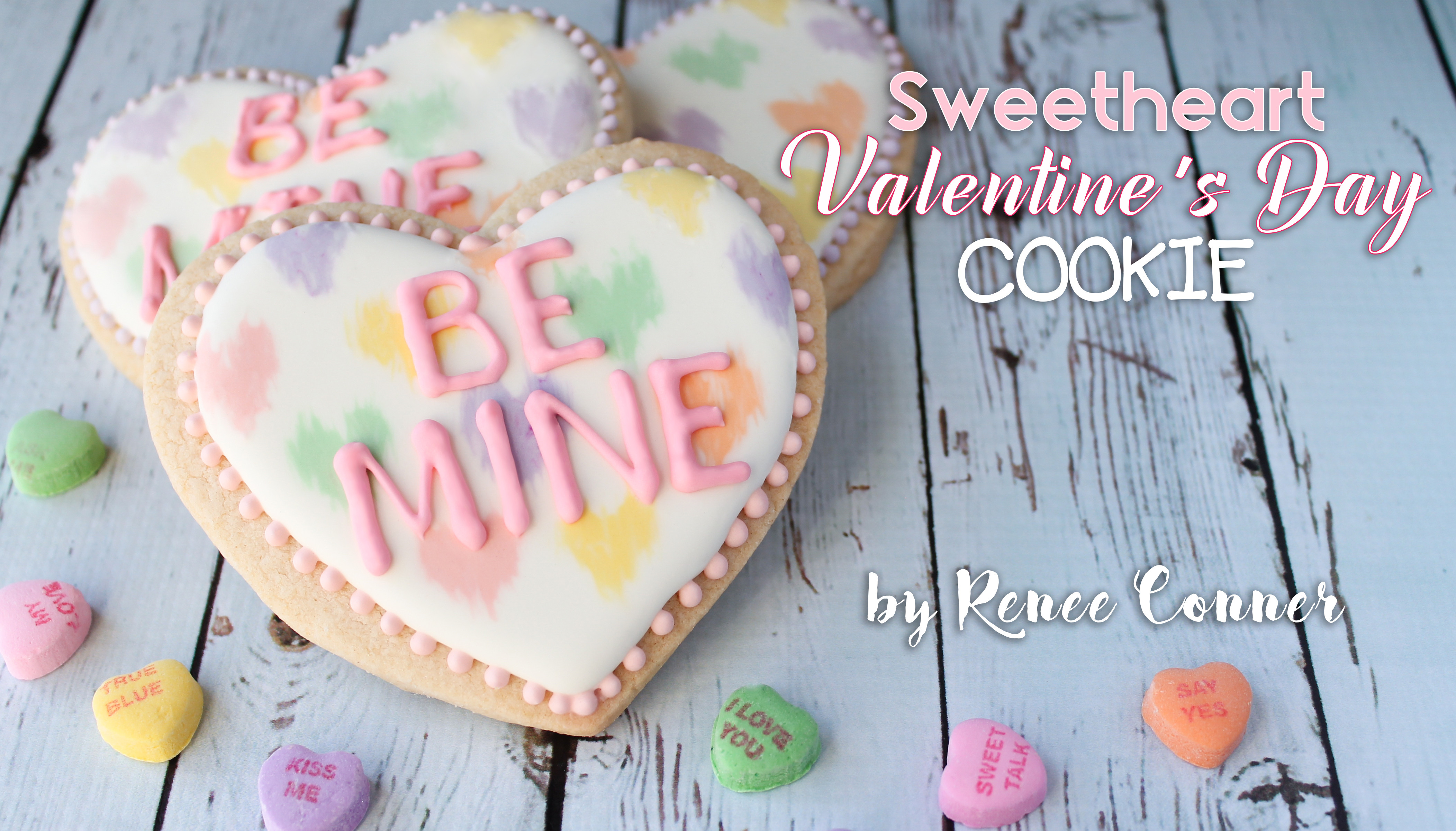 Sweetheart Valentine's Day Cookies